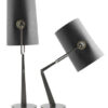 Lámpara de mesa Tenedor Marrón | Gris Diesel con Foscarini Diesel equipo creativo 1