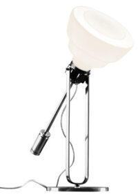Lámpara de mesa Glas blanco | Chrome Diesel con Foscarini Diesel equipo creativo 1