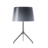 Table lamp Lumiere TL XXL Aluminum | gray Foscarini Rodolfo Dordoni 1