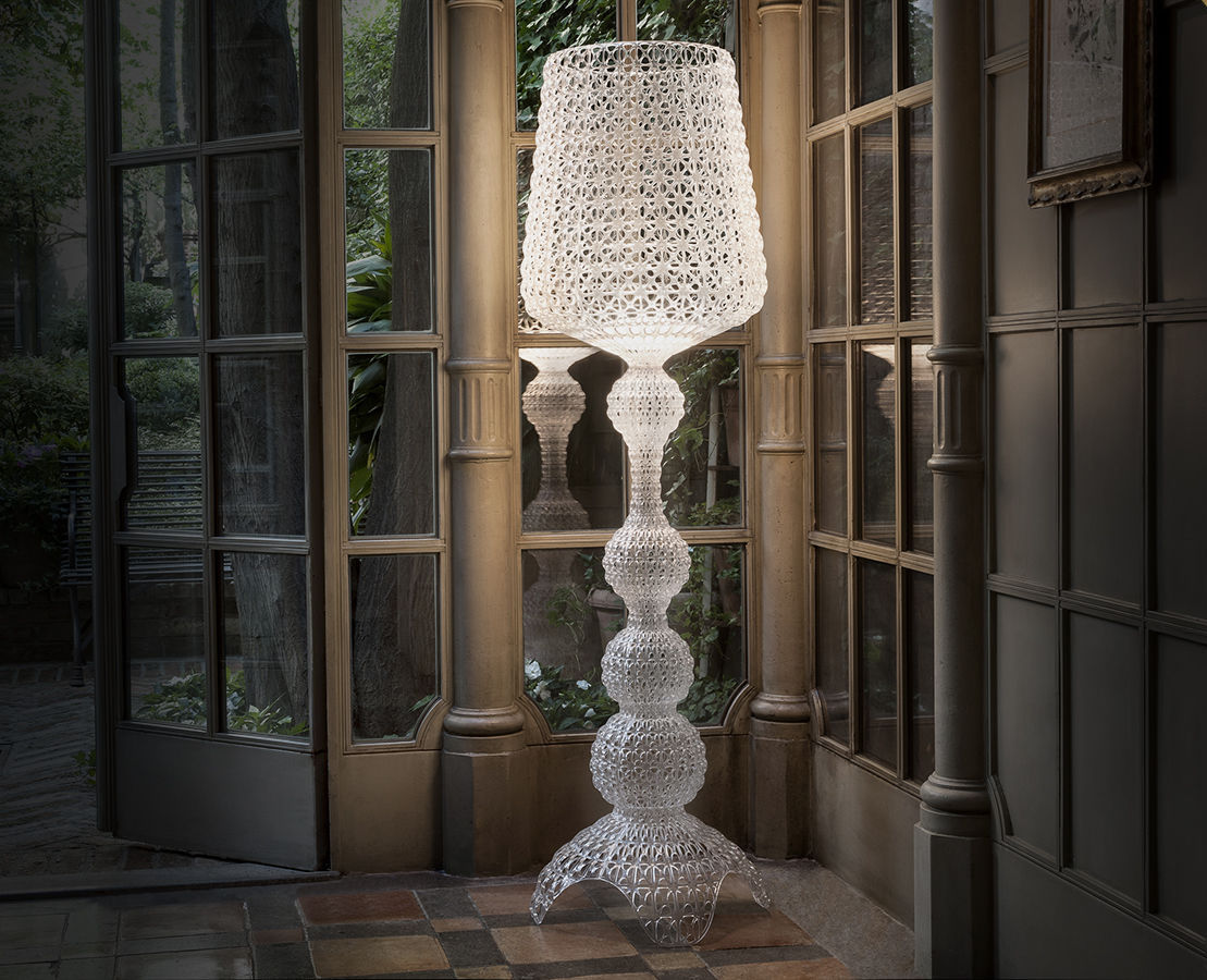 Kabuki Outdoor Floor Lamp Transparent Design Ferruccio Laviani For Kartell Sdm Product Selection