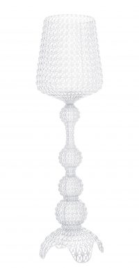 Kabuki Outdoor Floor Lamp Transparent Kartell Ferruccio Laviani 1