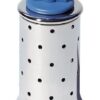 Polished stainless steel pepper mill 9098 1 Alessi Michael Graves