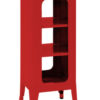 Mobile High stool H 75 cm Red Tolix Frédéric GAUNET 1