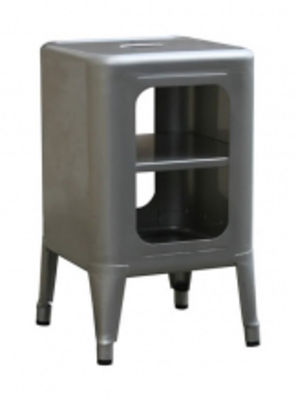 Mobile Low stool H 50 cm color steel painted Tolix Frédéric GAUNET 1