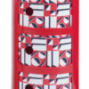 Μονάδα αποθήκευσης Componibili La Double J - / 3 συρτάρια - H 58 cm Κόκκινο | Κόκκινο γεωμετρικό Kartell Anna Castelli Ferrieri 1