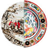Plato llano híbrido Eusapia - Ø 27,5 cm Multicolor Seletti CTRLZAK