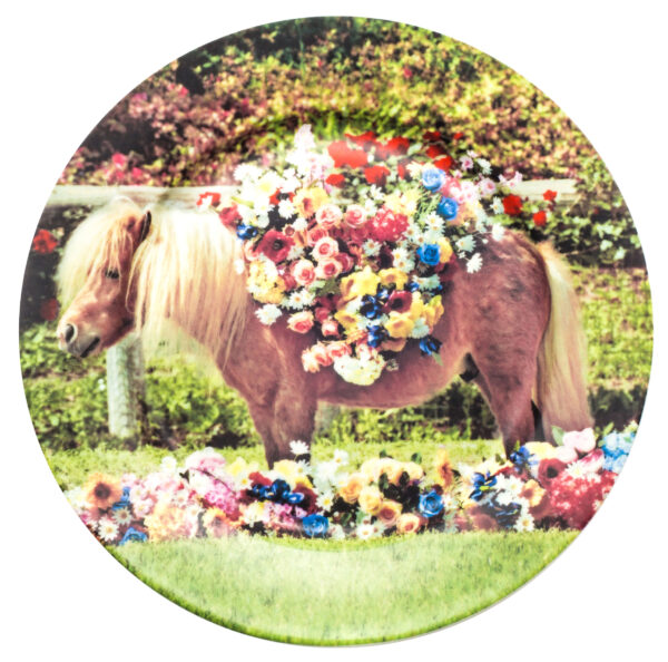 Piatto Toiletpaper - Pony Multicolore Seletti Maurizio Cattelan|Pierpaolo Ferrari