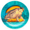 Табела за тоалетна плоча - Селети со разнобојни крастава жаба Маурицио Кателлан | Пјерпаоло Ферари