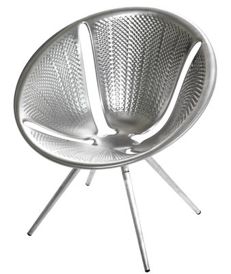 Chaise en aluminium diatomées Moroso Ross Lovegrove 1