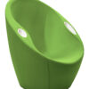 Ouch sillón con reposabrazos verdes Casamania Karim Rashid