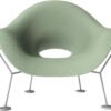 Pupa Armchair Balsamo Green | Chromed Qeeboo Andrea Branzi 1