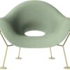 Pupa Balsam Green Armchair | Qeeboo Brass Andrea Branzi 1
