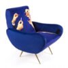 Multicolored Toiletpaper Chair Lipsticks | Seletti Blue Maurizio Cattelan | Pierpaolo Ferrari
