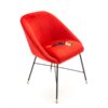 Καρέκλα για ταπετσαρίες πολυθρόνα - περίστροφο - L 60 cm Πολύχρωμο | Πορτοκαλί Seletti Maurizio Cattelan | Pierpaolo Ferrari