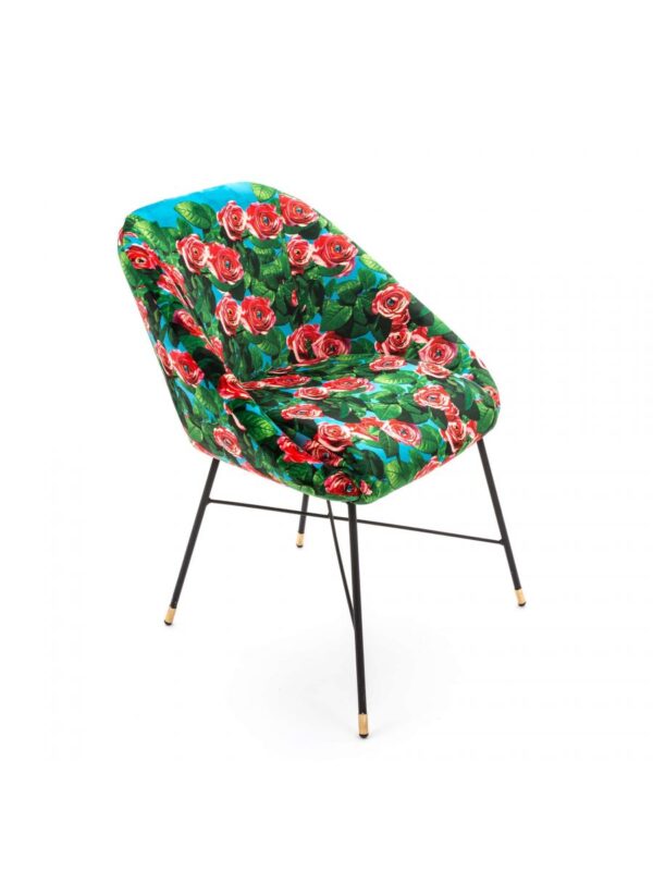 Toiletpaper armchair - Rose - L 60 cm Multicolor Seletti Maurizio Cattelan turquoise | Pierpaolo Ferrari