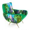 Toiletpaper Chair - Multicolored Volcano | Seletti Green Maurizio Cattelan | Pierpaolo Ferrari