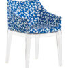 Madame La Double J upholstered armchair - Transparent | Uccelini Kartell Philippe Starck 1