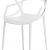 Masters stackable armchair White Kartell Philippe Starck | Eugeni Quitllet 1