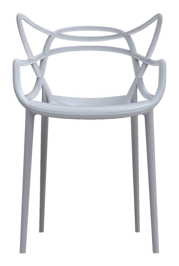 Masters stackable armchair Gray Kartell Philippe Starck | Eugeni Quitllet 1