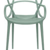 Fauteuil empilable Masters Vert sauge Kartell Philippe Starck | Eugeni Quitllet 1