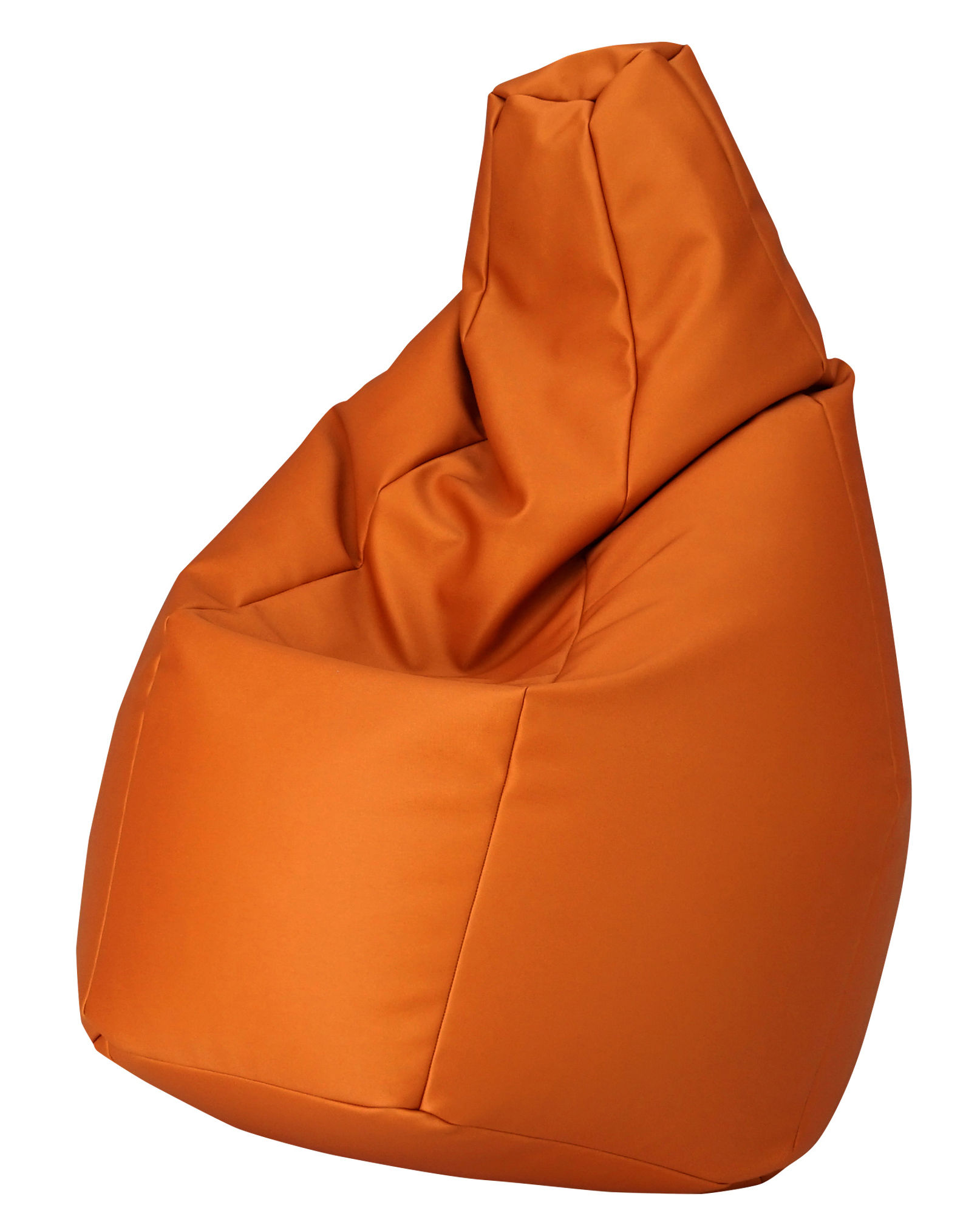 Orange Sacco Outdoor Pouf design Cesare Paolini, Franco Teodoro