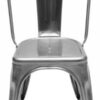 A chair / stainless steel bright raw Tolix Xavier Pauchard 1