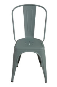 Cadeira Um Líquen granulado verde Tolix Xavier Pauchard 1