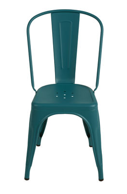 Chair A Green opaque granulated Tolix Xavier Pauchard 1