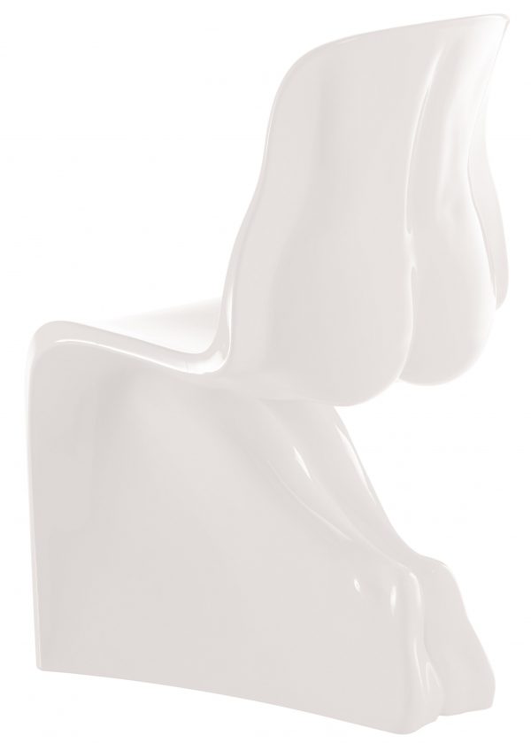 Η καρέκλα της - λευκή λάκα έκδοση Casamania Fabio Novembre