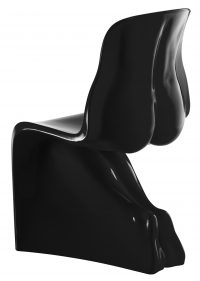 Su silla - Casamania versión lacada en negro Fabio Novembre