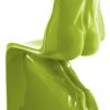 Неговата столица - светло зелена лакирана верзија Казаманија Фабио Номбре