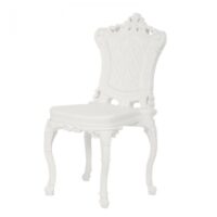Prinzessin der Liebe Stuhl weiße Folie Moropigatti 1