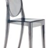 Victoria Ghost Fumé Kartell Philippe Starck 1 stapelbarer Stuhl