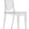 Victoria Ghost Cadeira empilhável transparente Kartell Philippe Starck 1