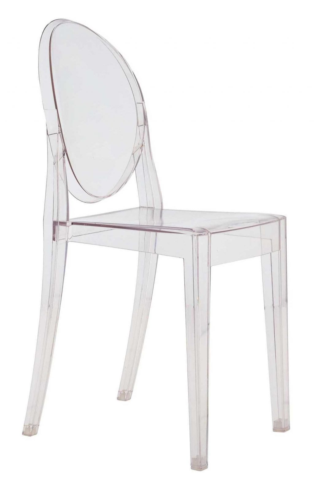 Sedia impilabile Victoria Ghost Trasparente Kartell Philippe Starck 1