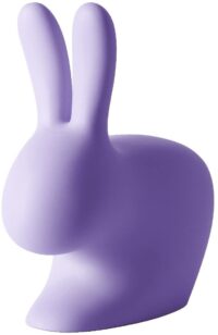 Rabbit Chair Baby Purple Qeeboo Stefano Giovannoni 1
