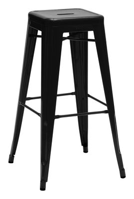 High stool H - H 75 cm Black Tolix Xavier Pauchard 1