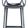 Tabouret haut Masters - H 65 cm Titane Kartell Philippe Starck | Eugeni Quitllet 1