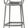 Masters high stool - H 75 cm Kartell γκρι Philippe Starck | Eugeni Quitllet 1