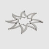 Trivet Augh! Polished stainless steel ALESSI Donato D'Urbino & Paolo Lomazzi 1