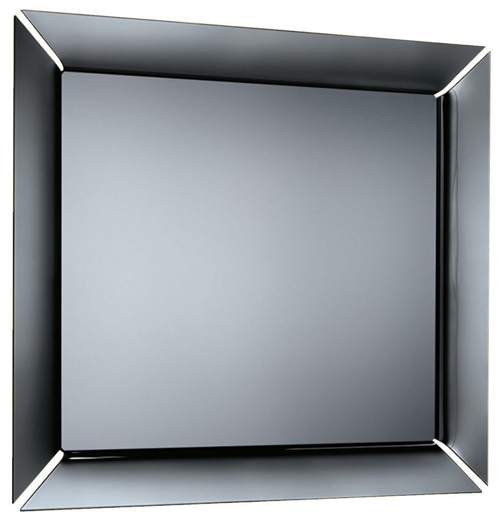 Specchio Caadre TV - 155 x 140 cm Nero|Titanio FIAM Philippe Starck