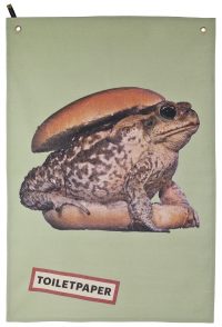 Toiletpaper dishcloth - Multicolored Toad | Seletti Beige Maurizio Cattelan | Pierpaolo Ferrari