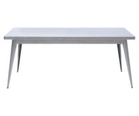 Table L 55 180 90 acier de couleur largeur cm x Jean Pauchard Tolix 1