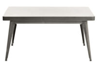 ハイテーブル55 / 90 55のx cm色鋼鮮やかジャンPauchard Tolix 1