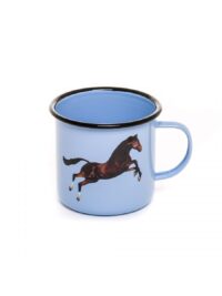 Чаша со чаршафи - Селети со разнобојни коњ Маурицио Кателан | Пјерпаоло Ферари