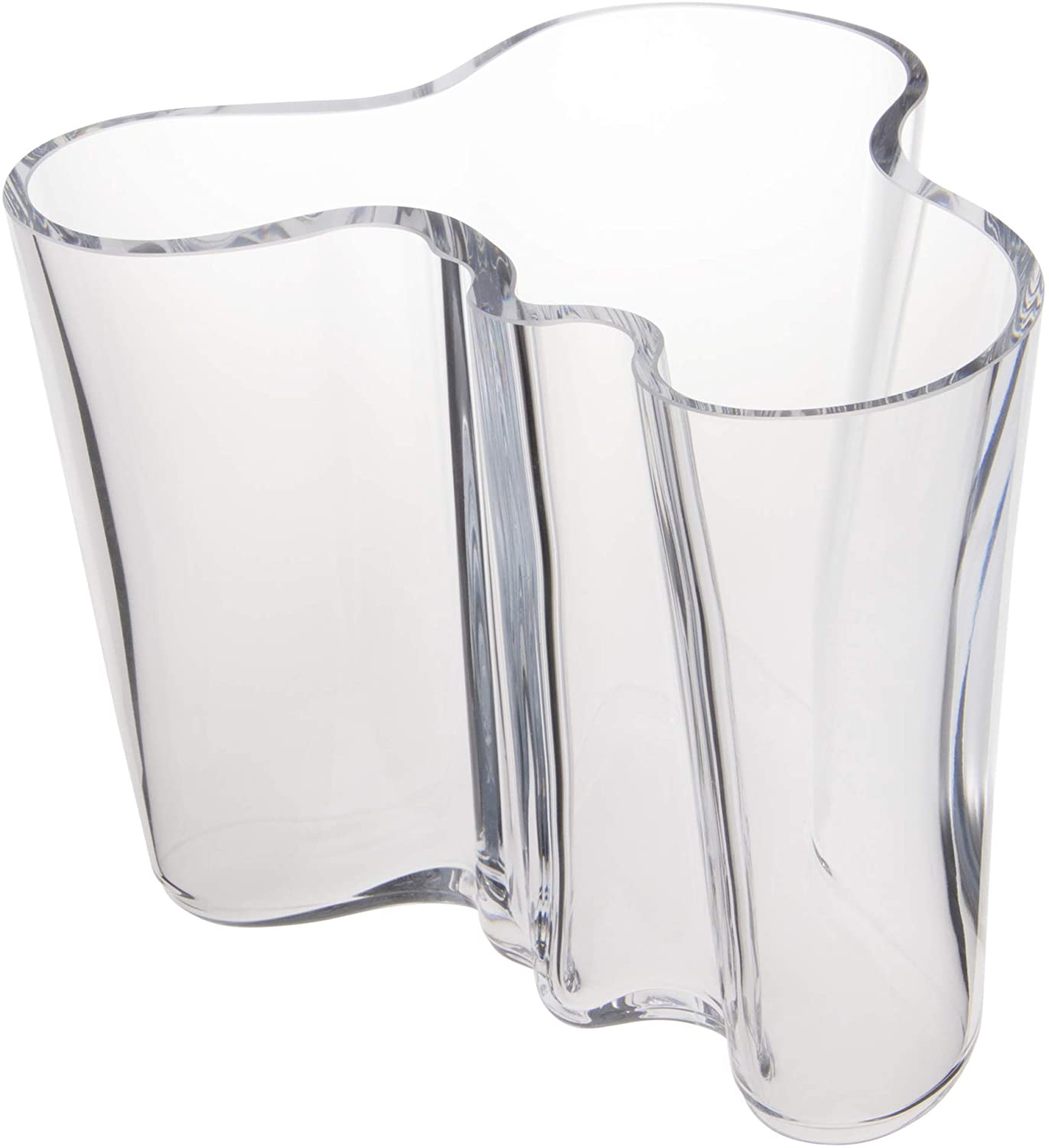 Alvar Aalto Vase - H 160 mm Transparent design Alvar for Iittala - Selection