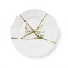 Kintsugi Dinner Plate Πολύχρωμα μοτίβα Λευκά | Πολύχρωμα | Χρυσό Seletti Marcantonio Raimondi Malerba