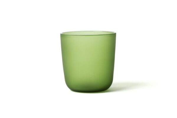 Bicchiere Goro Verde internoitaliano Massimo Barbierato