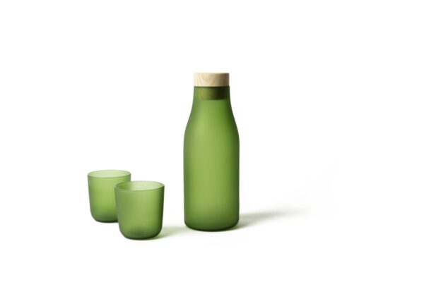Bicchiere Goro Verde internoitaliano Massimo Barbierato