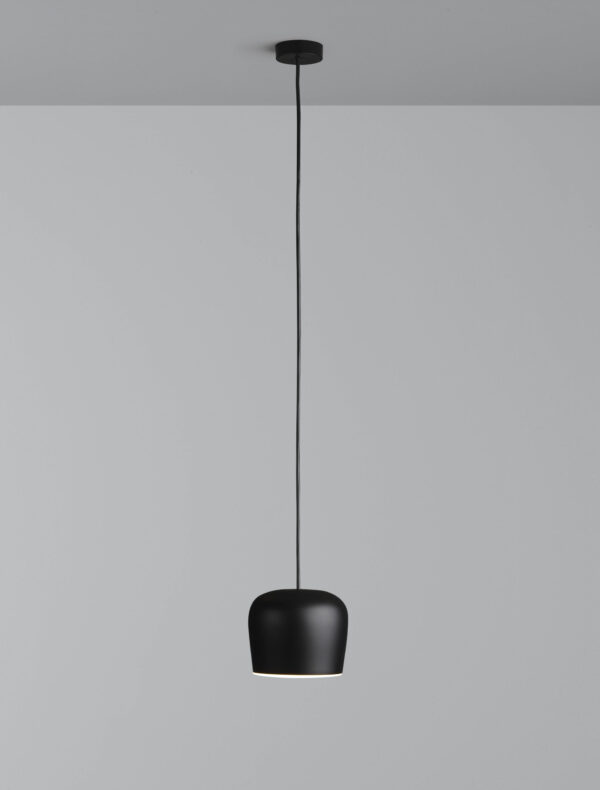 Lámpara de suspensión AIM Small Fix - LED negro Flos Ronan & Erwan Bouroullec
